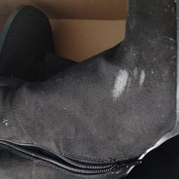 Brash Shoes Faux Suede Over The Knee Boots Poshmark